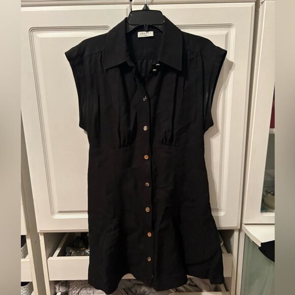 Sandro Josephine Empire Line Mini Dress - Picture 4 of 5